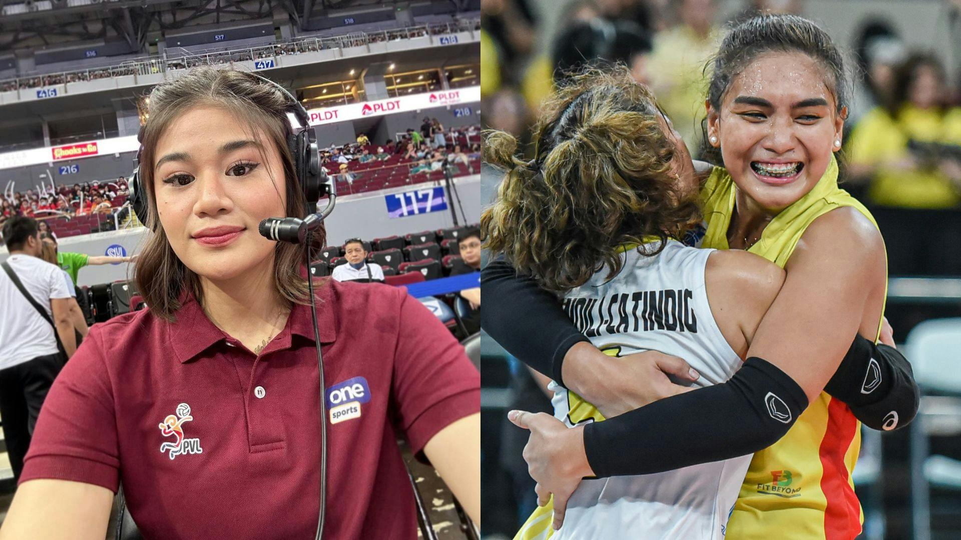 Relate? Carmela Tunay, Dzi Gervacio have familiar reactions to wild F2 Logistics-Choco Mucho thriller